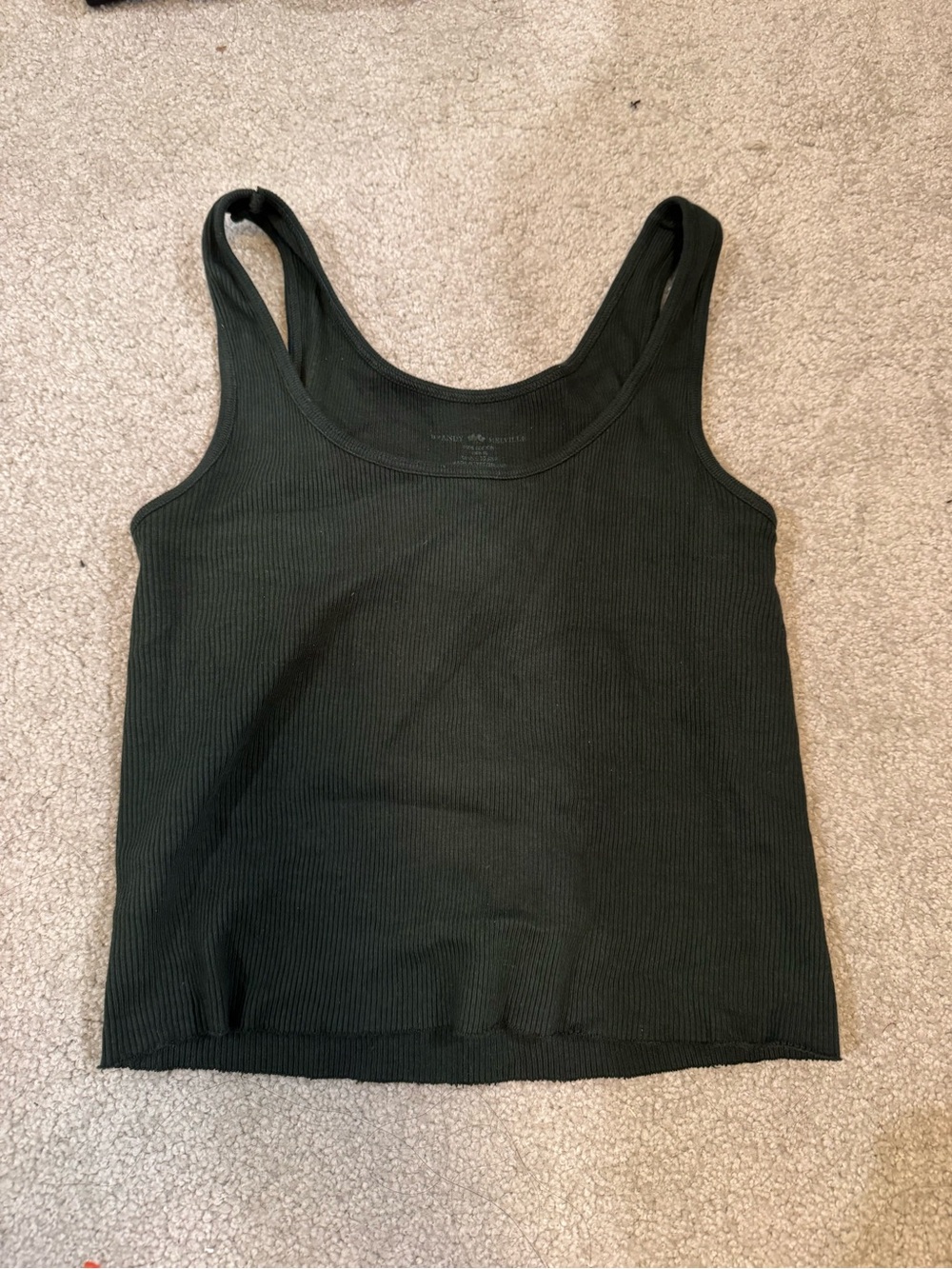 Brandy Melville green tank top